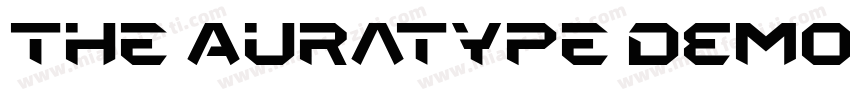 the Auratype DEMO字体转换